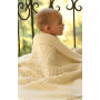 Princess Chantilly by DROPS Design - Baby Teppe Strikkeoppskrift 65x80 cm
