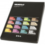 Color Bar Rivepapir, ass. farger, A4, 210x297 mm, 100 g, 16x10 ark/ 1 pk.