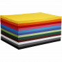 Creativ kartong, ass. farger, A2, 420x594 mm, 180 g, 12x100 ark/ 1 pk.