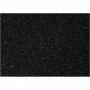 Hobbyfilt, svart, A4, 210x297 mm, tykkelse 1 mm, 10 ark/ 1 pk.