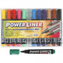 Power Liner, strektykkelse: 1,5-3 mm, 12 ass., ass. Farger