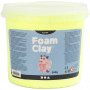 Foam Clay®, gul, glitter, 560 g/ 1 bøtte