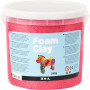 Foam Clay® , rød, metallisk, 560 g/ 1 spann