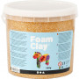Foam Clay® , gull, metallisk, 560 g/ 1 spann