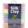Silk Clay®, ass. farger, Basic 2, 10x40 g