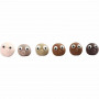 Silk Clay®, skin colours, 14 g/ 6 pk.