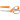 Fiskars Universal Skreddersaks Softgrip Oransje 21cm