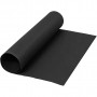 Lærpapir, svart, B: 50 cm, ensfarget, 350 g, 1 m/ 1 rl.