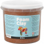 Foam Clay®, brun, 560 g/ 1 bøtte