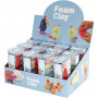 Foam Clay®, glitterfarger, metallicfarger, 12 sett/ 1 pk.