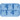 Silikonformer, hullstr. 60x75 mm, 12,5 ml, 1 stk., lys blå