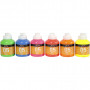 A-Color akrylmaling, neonfarger, 05 - neon, 6x500 ml