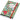 Bok med stickers, julemotiver, str. 11,5x17 cm, 1 stk., 76 ark