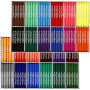 Colortime tusjer, ass. farger, strek 5 mm, 576 stk./ 1 pk.