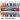 Colortime dobbelttusj, strektykkelse: 2,3+3,6 mm, Suppleringsfarger, 20 stk.