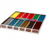 Colortime Fargeblyanter, metallic farger, neonfarger, L: 17,45 cm, mine 3 mm, 144 stk./ 1 pk.