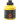 Akrylmaling, primær gul, halvblank, transparent, 500 ml/ 1 fl.