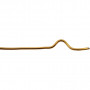 Bonzaitråd, gull, rund, tykkelse 3 mm, 29 m/ 1 rl.