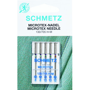 Schmetz Symaskinnler Microtex 130/705 H-M Str. 60-80 - 5 stk