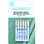  Schmetz Symaskinnåler Microtex 130/705 H-M Str. 60-80 - 5 stk