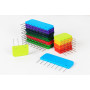 KnitPro Rainbow Knit Blockers 2 størrelser - 20 stk.