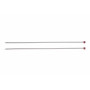 KnitPro Nova Metal Strikkepinner / Genserpinner Messing 40cm 3,75mm
