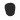 Albuelapper Imitert Semsket Skinn Oval Sort / Svart 10x15 cm - 2 stk