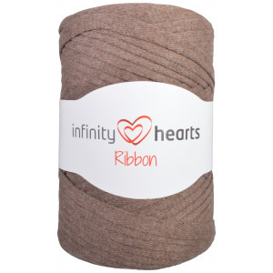  Infinity Hearts Ribbon Stoffgarn 09 Brun
