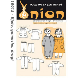 Bilde av Onion Snittmønster Kids 10015 Kjole, Leggings & Dress Str. 68-86/6-18