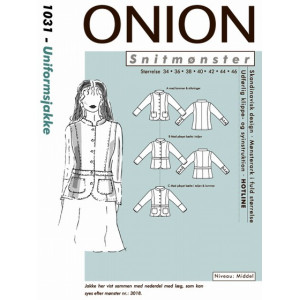 Bilde av Onion Snittmønster 1031 Uniformsjakke Str. 34-46