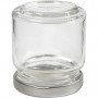 Sylteglass, H: 6,5 cm, dia. 5,7 cm, transparent, 12 stk., 100 ml