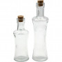 Flaske, H: 16 cm, dia. 6 cm, hullstr. 1,5 cm, 175 ml, 12 stk./ 1 kasse