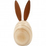 Hare, H: 19 cm, dia. 7,9 cm, 1 stk., furu