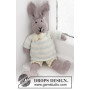 Mr. Bunny by DROPS Design - Baby Bamse Strikkeoppskrift