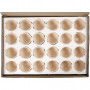 Eggeskall, hvit, H: 6,3 cm, dia. 7,5 cm, 24 stk./ 1 kasse