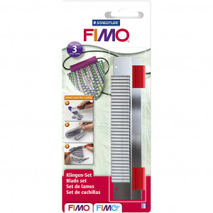 FIMO kniv, 3 stk.