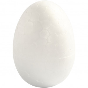 Bilde av Egg, H: 4,8 Cm, Hvit, Isopor, 100 Stk.