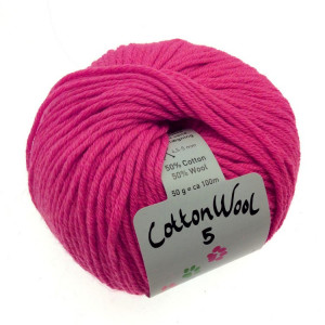 Bilde av Gepard Garn Cottonwool 5 Unicolor 430 Dempet Pink