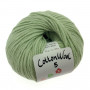 Gepard Garn CottonWool 5 Unicolor 810 Sart Grønn