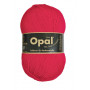 Opal Uni 4-trådet garn Unicolour 5180 Rød