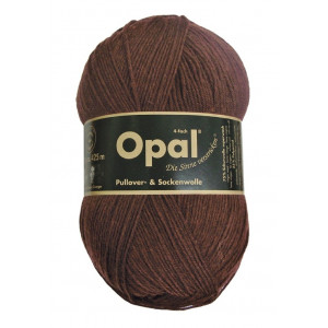 Bilde av Opal Uni 4-lags Garn Unicolor 5192 Mørkebrun