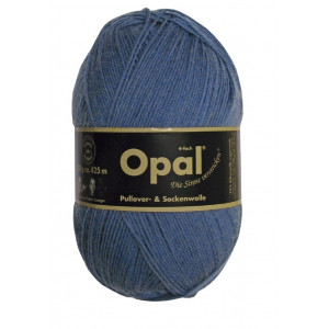 Bilde av Opal Uni 4-trådet Garn Unicolor 5195 Denim Blå