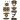 Minibeslag, str. 16x19-21,5x31 mm, antikk gull, 15 sett