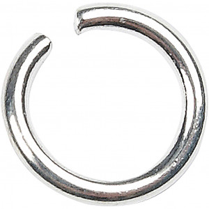 Bilde av O-ring, Tykkelse 1 Mm, Innv. Mål 5 Mm, 400 Stk., Forsølvet