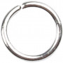 O-ring, tykkelse 0,7 mm, innv. mål 4 mm, 500 stk., forsølvet