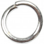 O-ring, tykkelse 0,7 mm, innv. mål 3 mm, 500 stk., forsølvet