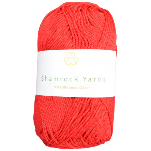 Bilde av Shamrock Yarns Mercerised Cotton 19 Rød