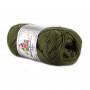 Mayflower Cotton 8/4 Garn Unicolor 1487 Armygrønn