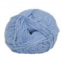Hjertegarn Cotton nr. 8 Garn 603 Baby Blå