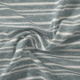  Avalana Jersey Melange Stripe Stoff 160cm Farge 155 - 50cm